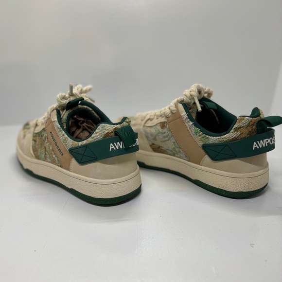 Men's Fashion Secret Forest Painting Knit Design Sneakers size EU 41 US 8/8.5 - Picture 4 of 9